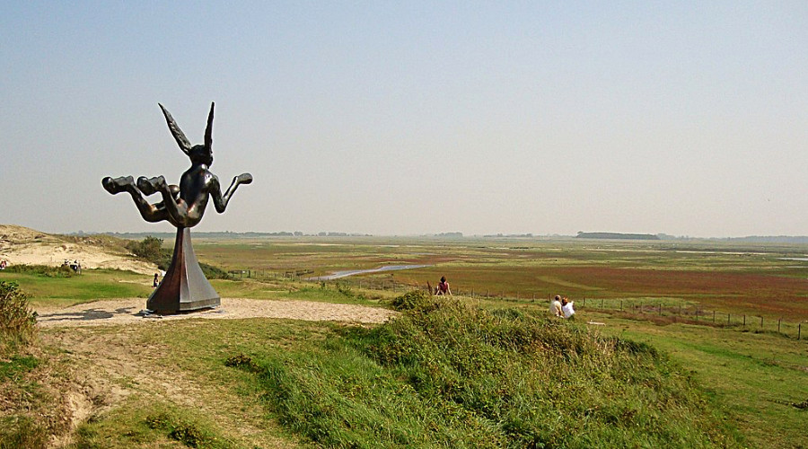 Kustlandschap van Knokke-Heist